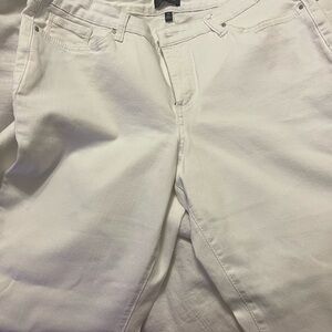 The Limited Crisp White Pants